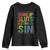 Funny Wake Up Sluts Its Time To Sin LGBTQ Youth Sweatshirt TS11 Black Print Your Wear