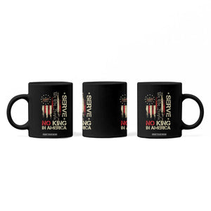 Funny We The People Serve No King In American Coffee Mug Vintage Betsy Ross Flag TS11 Print Your Wear