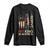 Funny We The People Serve No King In American Long Sleeve Shirt Vintage Betsy Ross Flag TS11 Black Print Your Wear