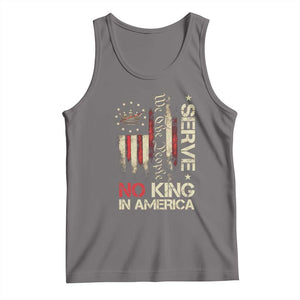 Funny We The People Serve No King In American Tank Top Vintage Betsy Ross Flag TS11 Deep Heather Print Your Wear