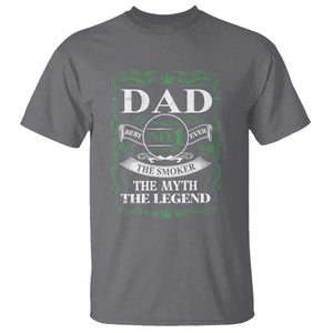 Funny Weed Cannabis Dad T Shirt Worlds No 1 Best Dad Ever The Smoker The Myth The Legend TS11 Charcoal Print Your Wear