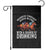 Funny Weekend Forecast Horse Racing With A Chance Of Drinking Garden Flag TS11 Black Print Your Wear
