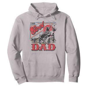 Funny Western Cowboy The Cool Dad Hoodie Father's Day TS11 Ice Gray Print Your Wear