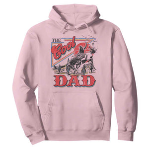 Funny Western Cowboy The Cool Dad Hoodie Father's Day TS11 Light Pink Print Your Wear