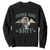 Funny Western Father Doing Dad Shit Sweatshirt Cowboy Skeleton Toilet Dad Jokes Father's Day TS11 Black Print Your Wear