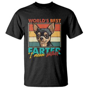 Funny World's Best Farter I Mean Father T Shirt Dog Dad TS11 Black Print Your Wear