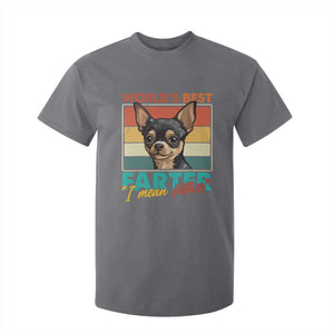 Funny World's Best Farter I Mean Father T Shirt For Kid Dog Dad TS11 Charcoal Print Your Wear