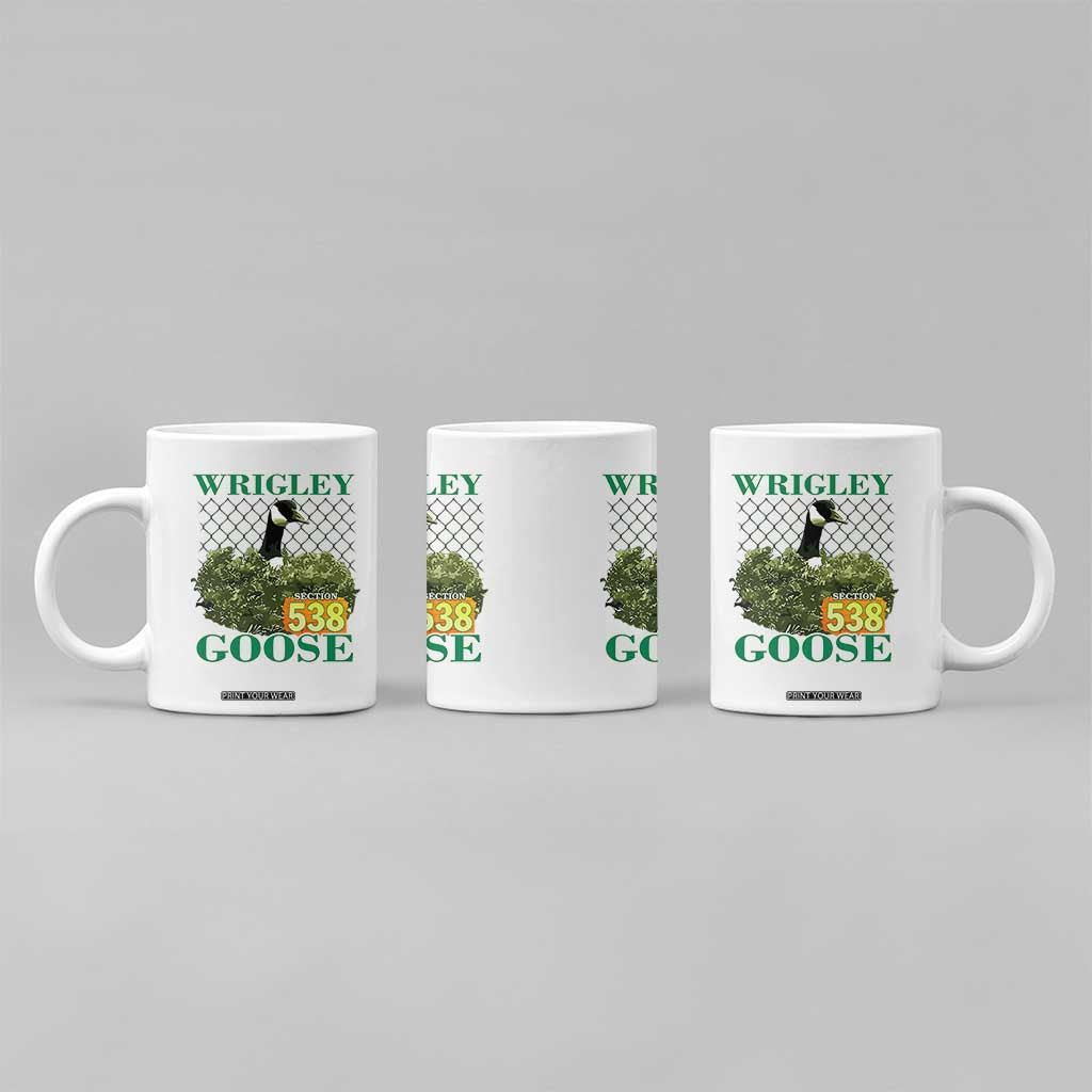 Funny Wrigley Goose Coffee Mug Section 538 Chicago TS02 Print Your Wear