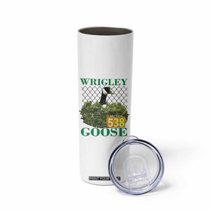Funny Wrigley Goose Skinny Tumbler Section 538 Chicago TS02 Print Your Wear