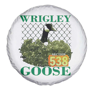 Funny Wrigley Goose Spare Tire Cover Section 538 Chicago TS02 Print Your Wear