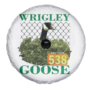 Funny Wrigley Goose Spare Tire Cover Section 538 Chicago TS02 Print Your Wear