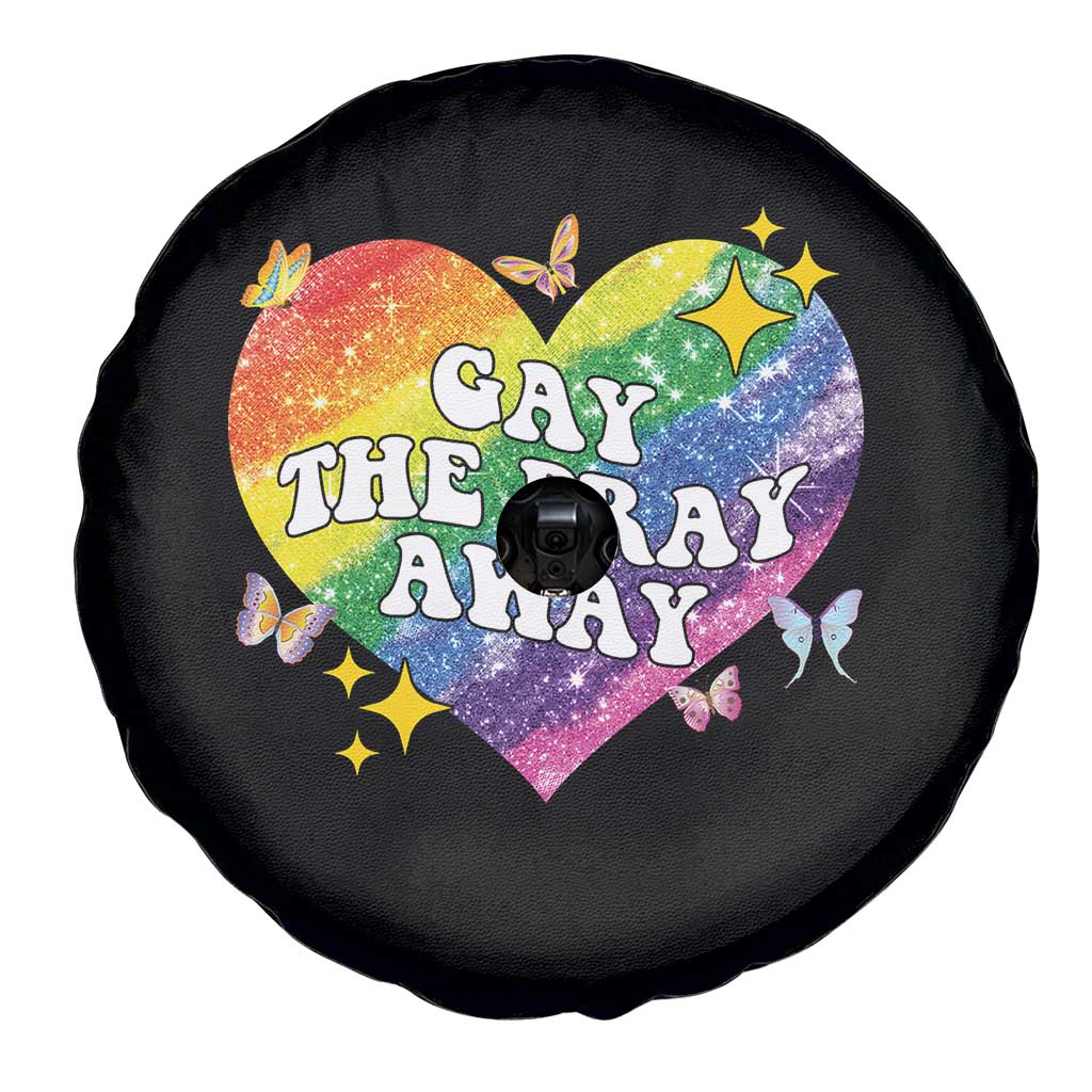 Gay the Pray Away Spare Tire Cover LGBTQIA Say Gay Pride Month TS02 Print Your Wear