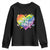 Gay the Pray Away Youth Sweatshirt LGBTQIA Say Gay Pride Month TS02 Black Print Your Wear