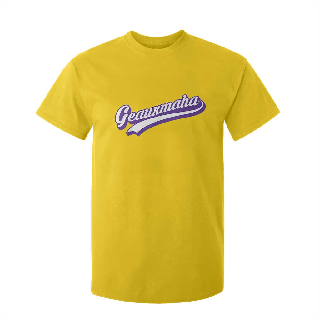Geauxmaha Vintage Throwback Design T Shirt For Kid Gold Baseball Fan TS02 Daisy Print Your Wear