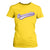 Geauxmaha Vintage Throwback Design T Shirt For Women Gold Baseball Fan TS02 Daisy Print Your Wear