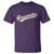Geauxmaha Vintage Throwback Design T Shirt Purple and Gold Baseball Fan TS02 Purple Print Your Wear