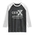 Gen X We're The Reason For Safety Meeting Raglan Shirt TS11 Black White Print Your Wear