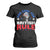 George Washington 4th of July T Shirt For Women Too Cool For British Rule Red White and Blue TS10 Black Print Your Wear