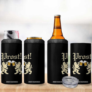 German Prost 4 in 1 Can Cooler Tumbler Lion Cheers Beer Drinking Oktoberfest TS11 Print Your Wear