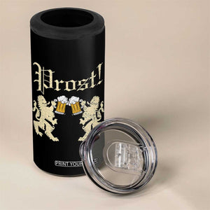 German Prost 4 in 1 Can Cooler Tumbler Lion Cheers Beer Drinking Oktoberfest TS11 Print Your Wear