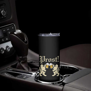German Prost Skinny Tumbler Lion Cheers Beer Drinking Oktoberfest TS11 Print Your Wear