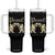 German Prost Tumbler With Handle Lion Cheers Beer Drinking Oktoberfest TS11 One Size: 40 oz Black Print Your Wear