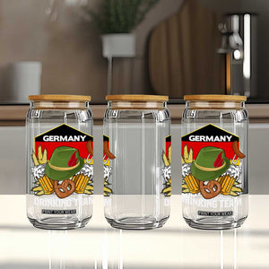 Germany Drinking Team Glass Can Germany Beer Festivals Oktoberfest Alpine hat Barley TS11 Print Your Wear