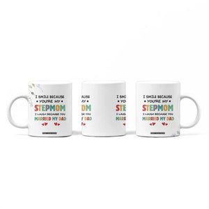 Gifts For Bonus Mom Coffee Mug Stepmom Mothers Day Gift TB10 Print Your Wear