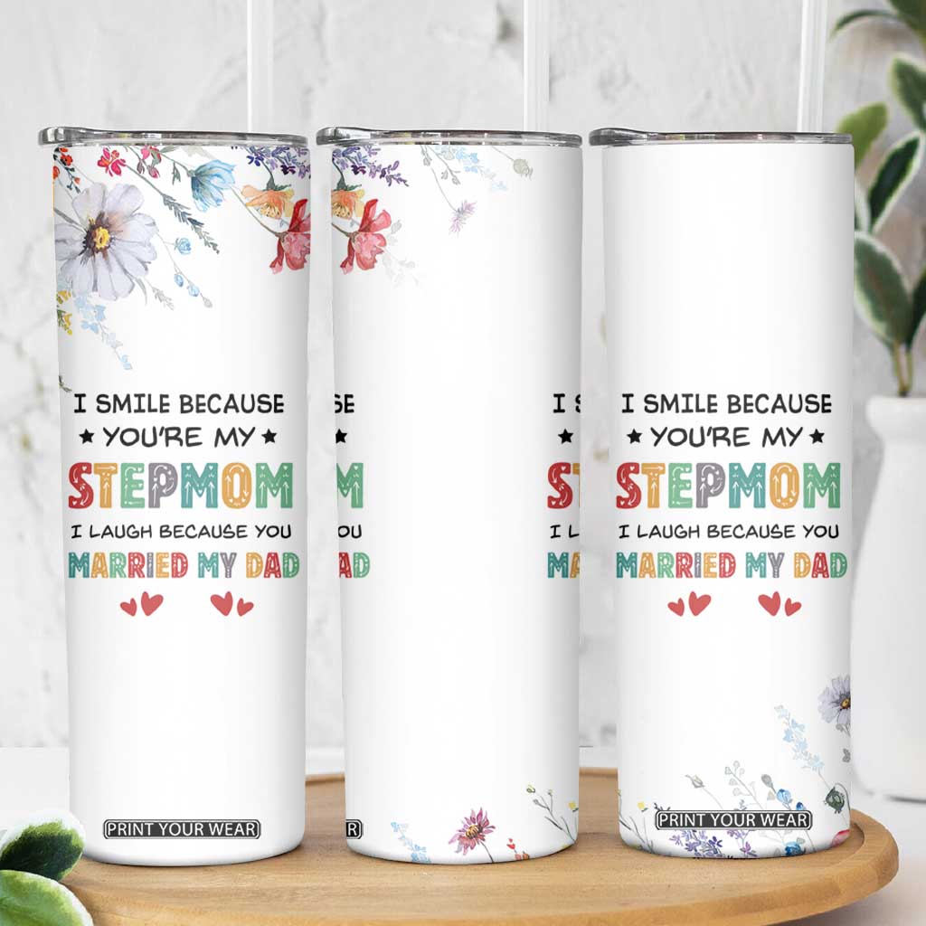 Gifts For Bonus Mom Skinny Tumbler Stepmom Mothers Day Gift TB10 Print Your Wear