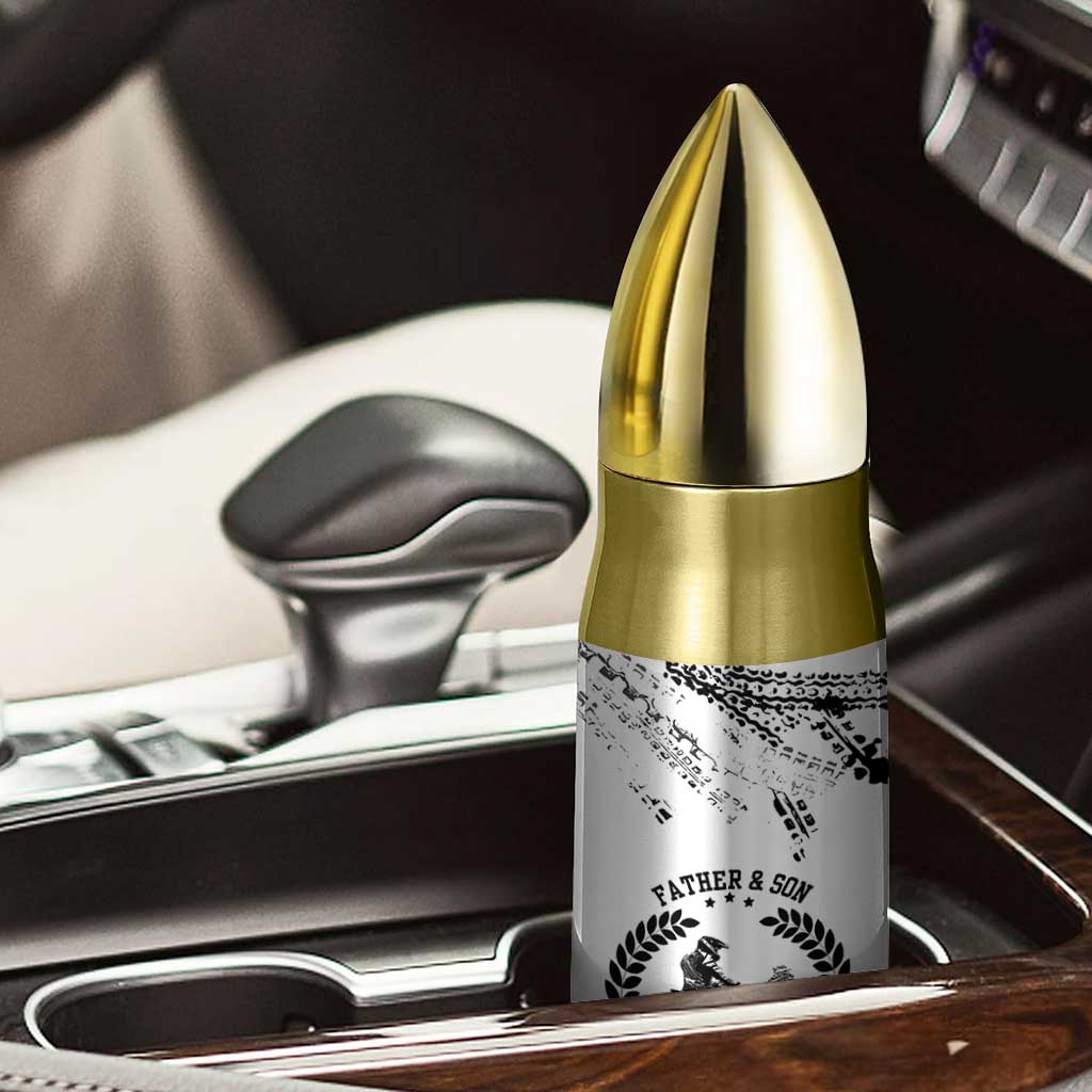 Gifts For Dad From Son Bullet Tumbler Dirt Bike Dad Bike Biker MX Motocross Rider TB10 Print Your Wear