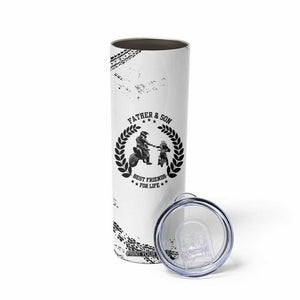 Gifts For Dad From Son Skinny Tumbler Dirt Bike Dad Bike Biker MX Motocross Rider TB10 Print Your Wear