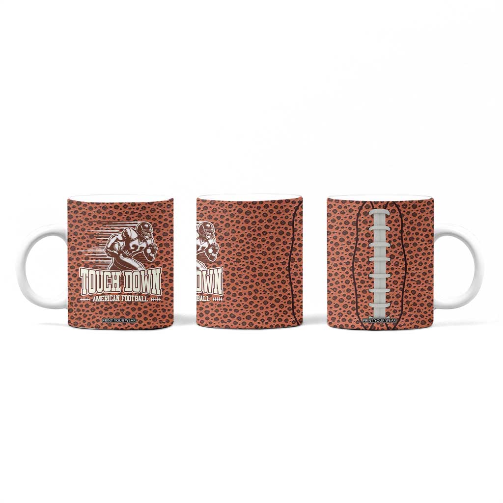 Gifts for Football Lover Coffee Mug Touch Down American Football TB09 Print Your Wear