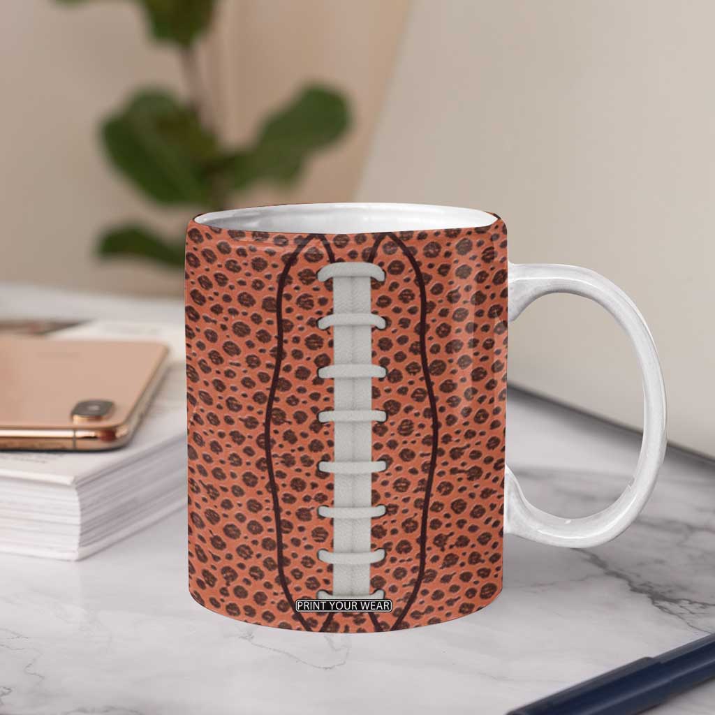 Gifts for Football Lover Coffee Mug Touch Down American Football TB09 Print Your Wear