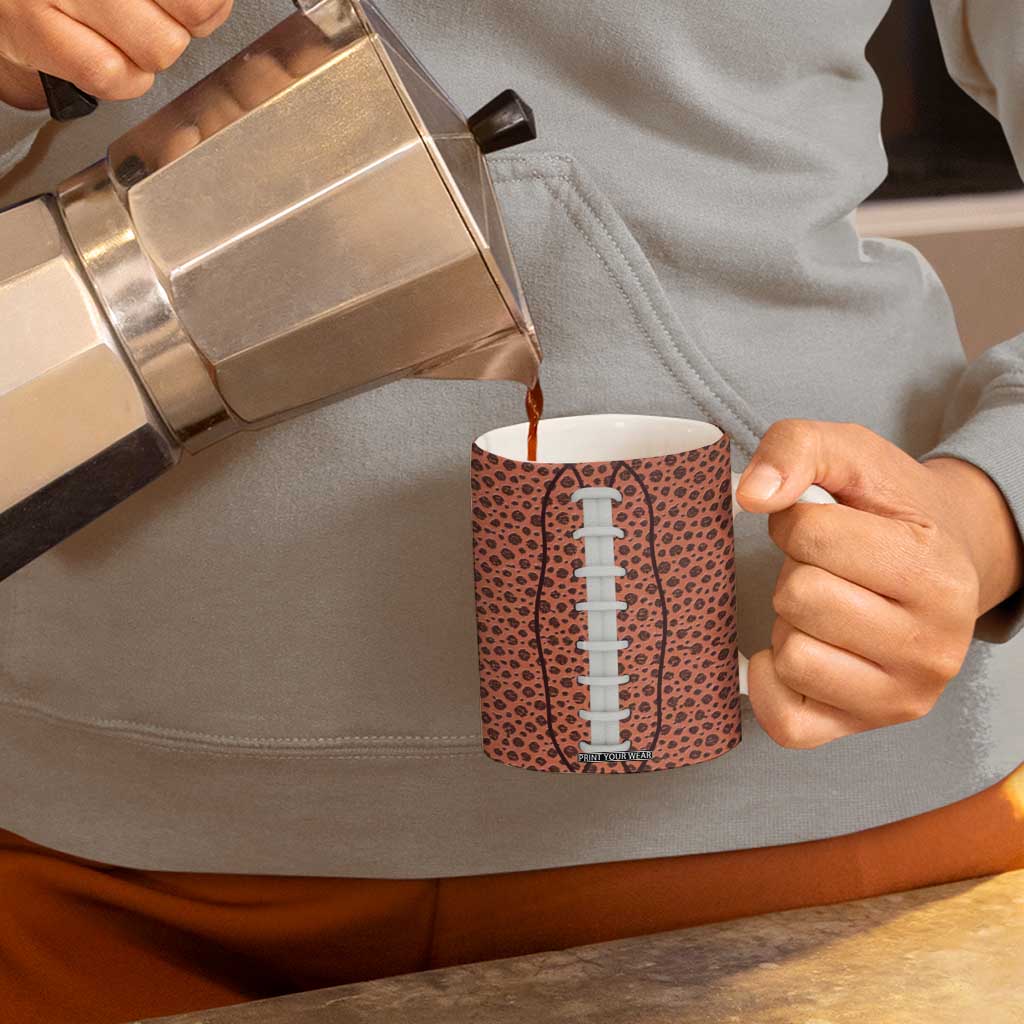 Gifts for Football Lover Coffee Mug Touch Down American Football TB09 Print Your Wear