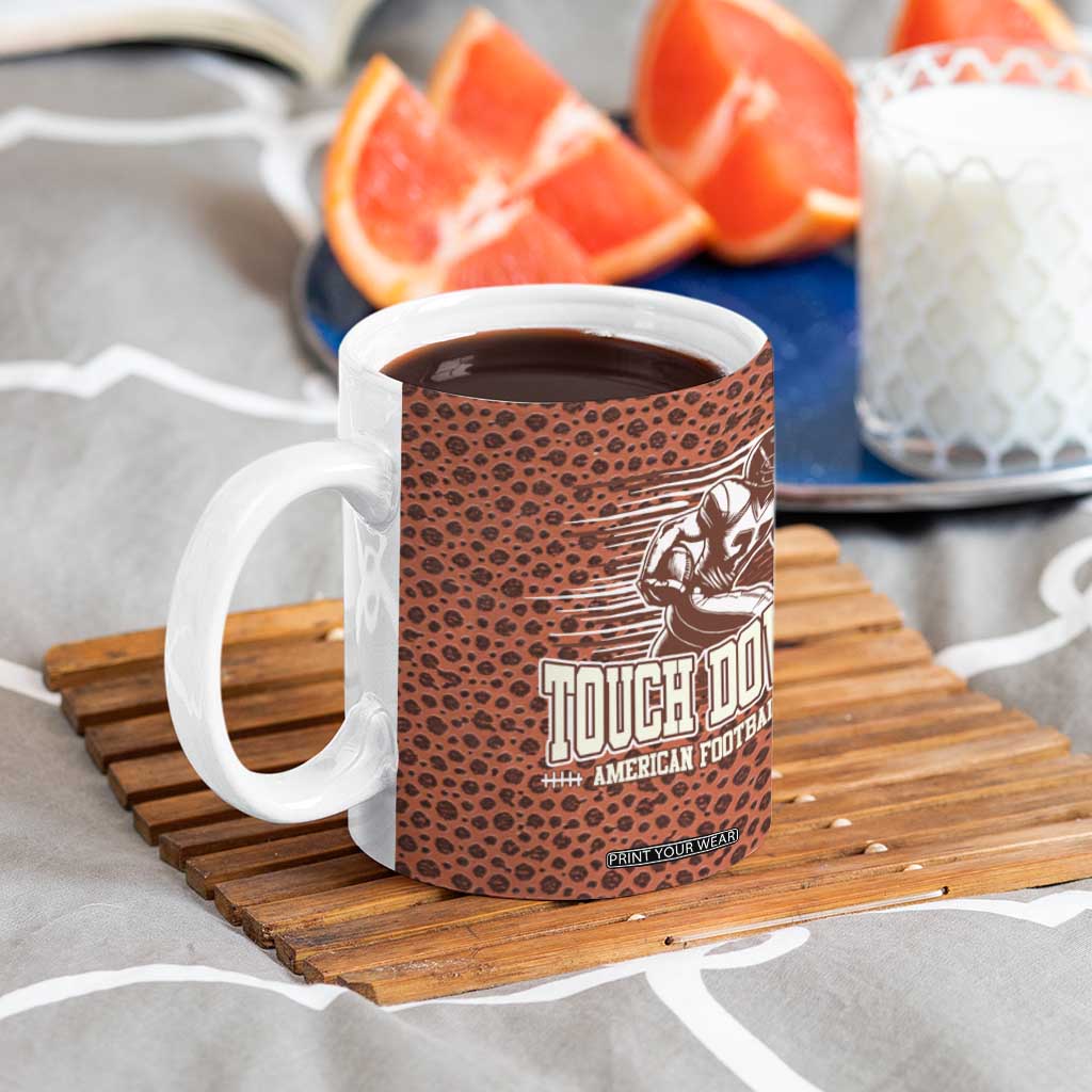 Gifts for Football Lover Coffee Mug Touch Down American Football TB09 Print Your Wear