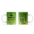 Gifts for Golf Player Coffee Mug World's Okayest Golfer TB09 Green Yellow Gradient Print Your Wear