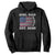 Girl Dad Est. 2025 Hoodie American USA Flag Pink Dad Fathers Day TS10 Black Print Your Wear