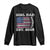 Girl Dad Est. 2025 Long Sleeve Shirt American USA Flag Pink Dad Fathers Day TS10 Black Print Your Wear