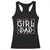 Girl Dad Est. 2025 Racerback Tank Top Pink Dad First Fathers Day TS10 Black Print Your Wear