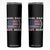 Girl Dad Est. 2025 Skinny Tumbler American USA Flag Pink Dad Fathers Day TS10 Black Print Your Wear
