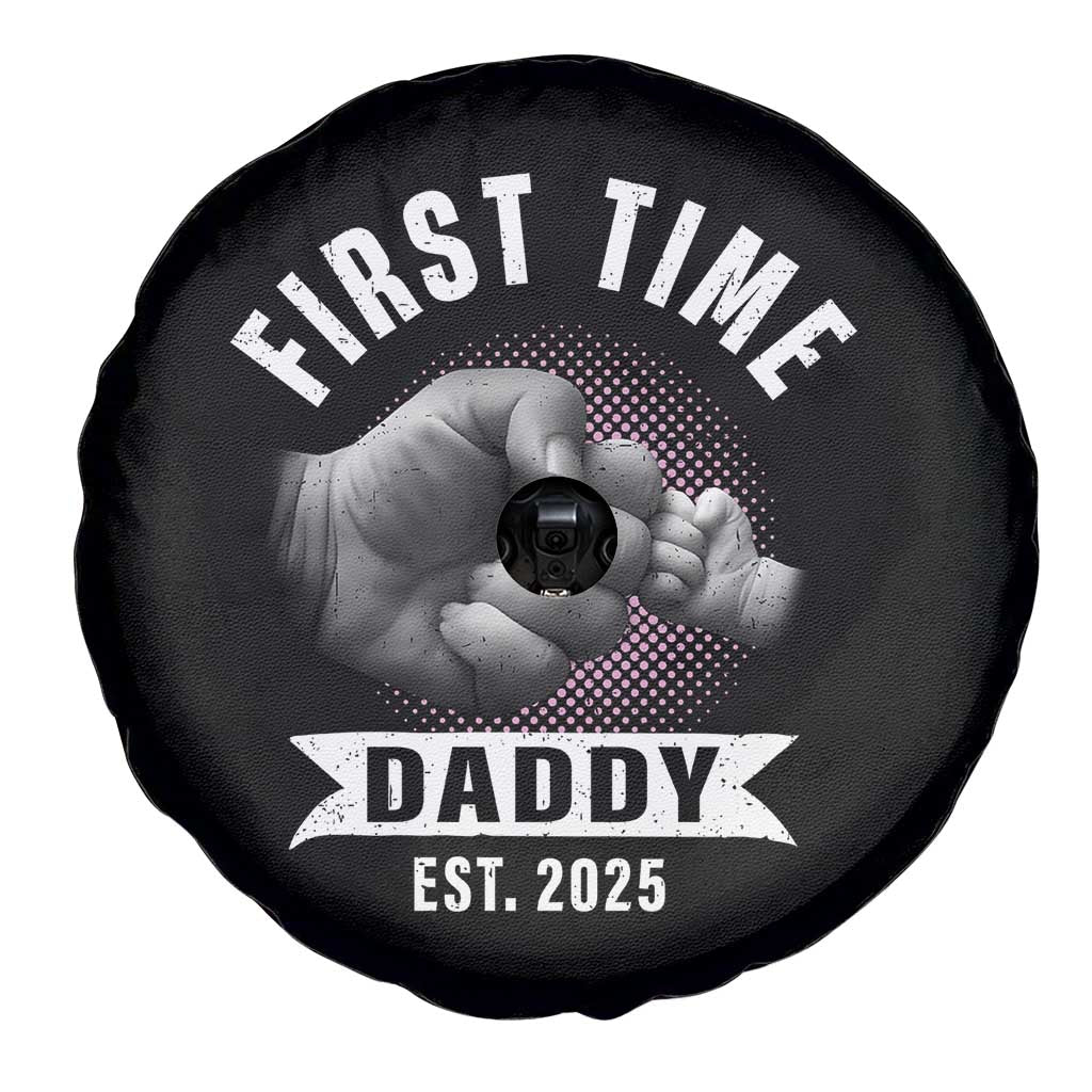 Girl Dad Est. 2025 Spare Tire Cover Fist Time Daddy To Be TS10 Print Your Wear