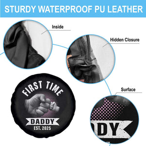Girl Dad Est. 2025 Spare Tire Cover Fist Time Daddy To Be TS10 Print Your Wear