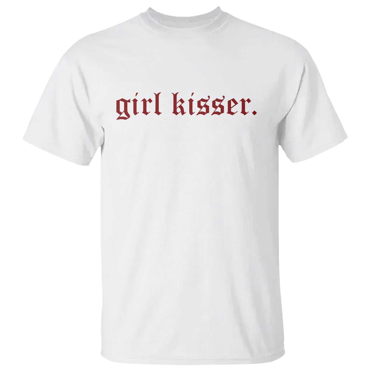 Girl Kisser T Shirt Funny Lesbian Pride TS10 White Print Your Wear