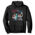Girl Will be Girls Patriotic Feminist 4th of July Hoodie TS11 Black Print Your Wear