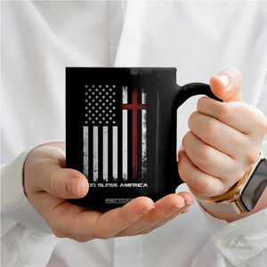 God Bless America Coffee Mug America Pride USA US Flag Patriotic 4th of July TS10 Print Your Wear