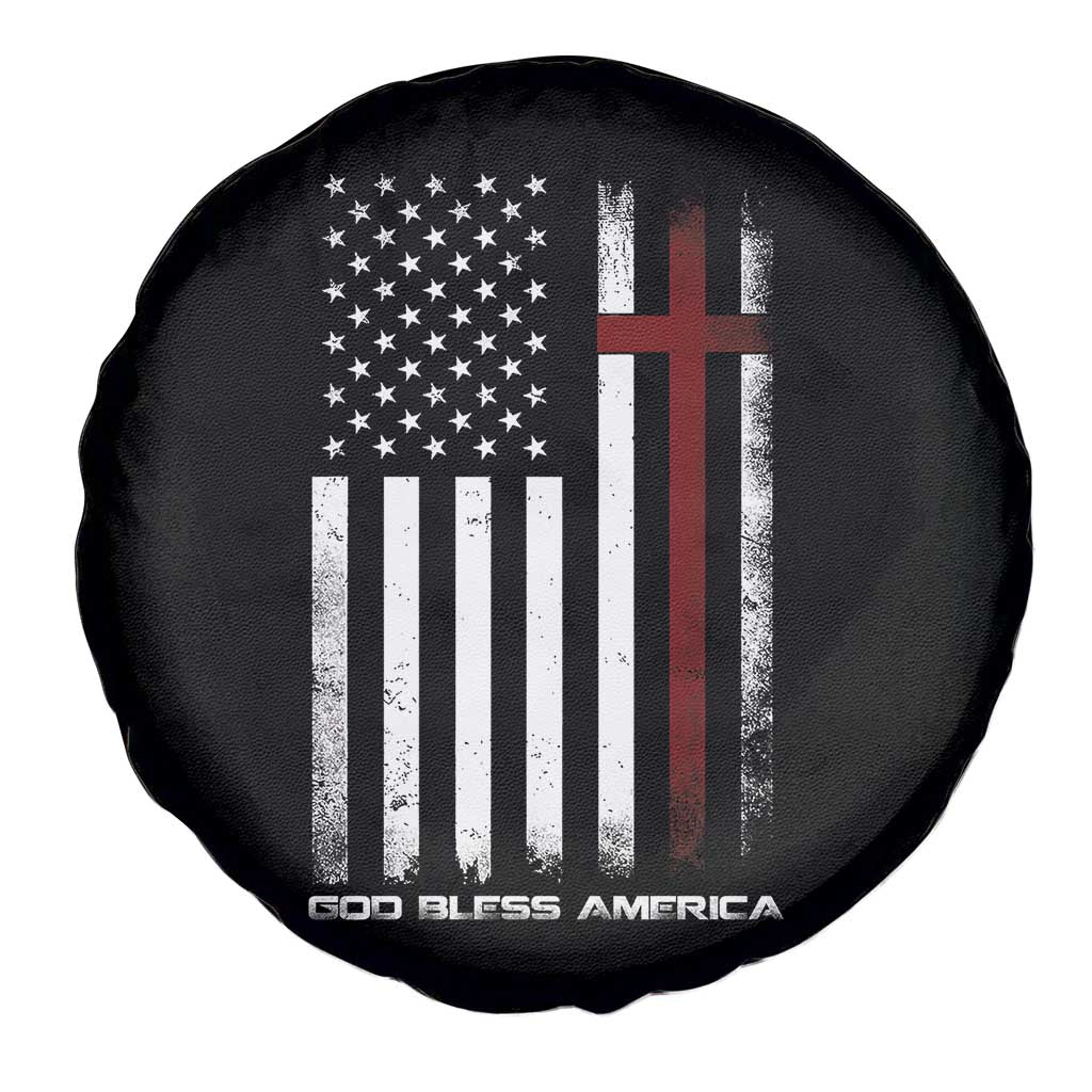 God Bless America Spare Tire Cover America Pride USA US Flag Patriotic 4th of July TS10 Print Your Wear