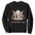 God Bless Pope Francis Sweatshirt Memorial Angel Catholic Faith & Unity TS02 Black Print Your Wear