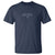 God Bless Pope Leo XIV T Shirt Cross Subtle Minimal Religious Faith TS10 Navy Print Your Wear