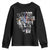 God Bless Pope Leo XIV Youth Sweatshirt Lion American Flag TS11 Black Print Your Wear