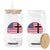 God Shed His Grace On Thee Glass Can Vintage Patriotic Christian USA Flag Cross TS10 Black Print Your Wear